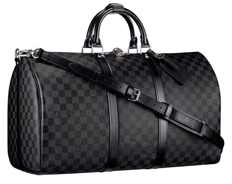 all black louis vuitton duffle bag